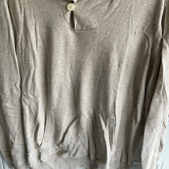 GUC J. Crew Shawl Collar Pullover sz L - Picture 5 of 5